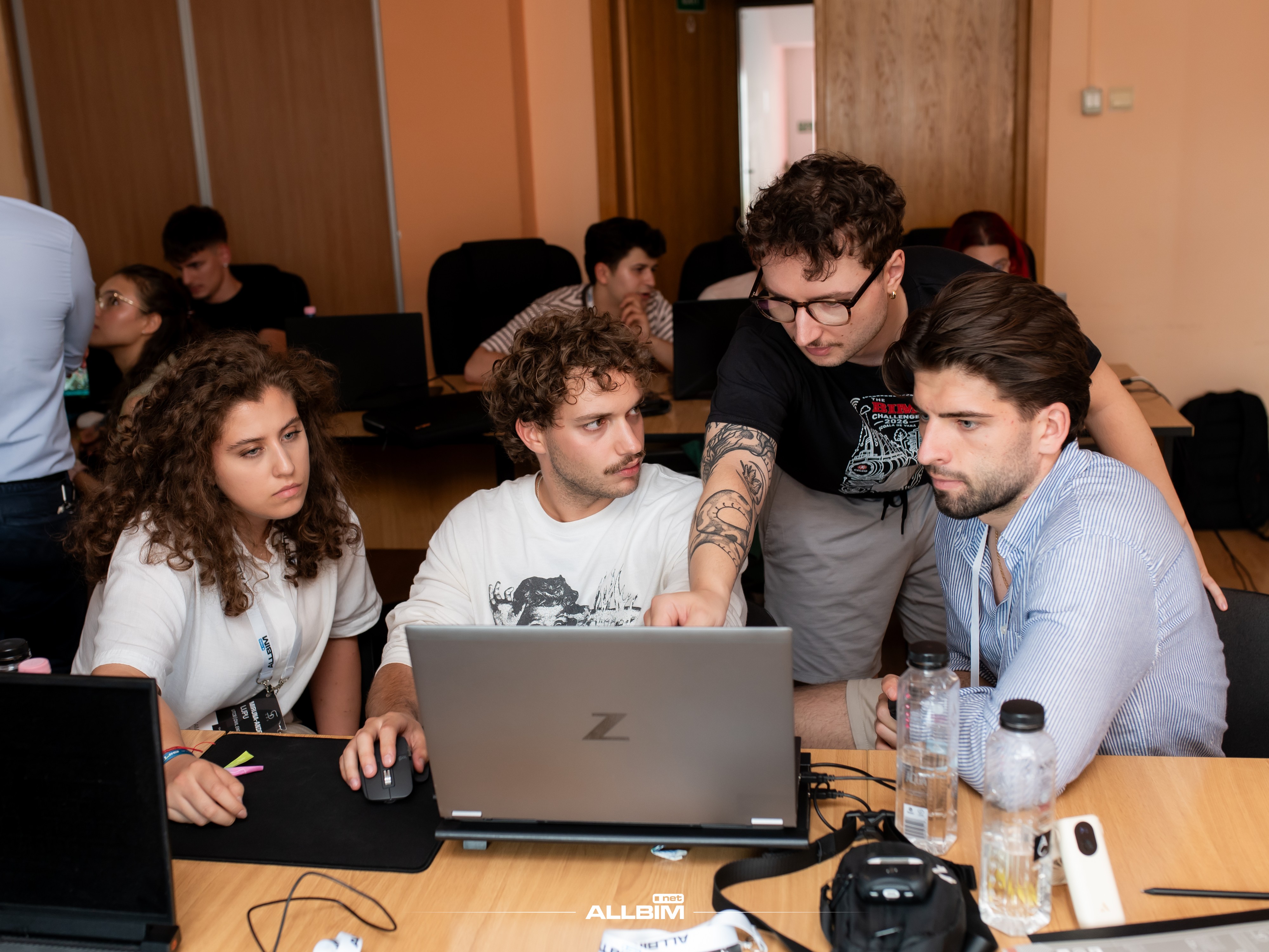 Students at The BIM Challenge