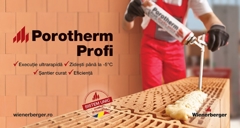 Curs „Prinde viteza cu Porotherm Profi – cărămidă șlefuită pentru construcții moderne”