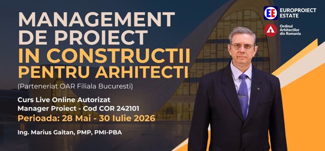 Poza produs Curs de project management în construcții pentru arhitecți